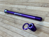 Burgtec Propain 175mm Rear Axle / Achse purple lila