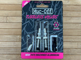 Muc Off Tubeless Valve Kit V2 / Ventile 44mm silber