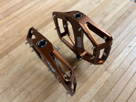 fahrrad pedale kupfer Reverse Components Base Plattformpedale / Pedale copper – RTF Bikeparts