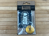 Oak Components Eternal Topcap Set 1 1/8" Alu CNC gold