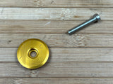 Oak Components Eternal Topcap Set 1 1/8" Alu CNC gold