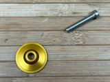 Oak Components Eternal Topcap Set 1 1/8" Alu CNC gold