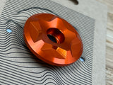 Ambit Realm Topcap 1 1/8" Alu CNC 2,5mm orange
