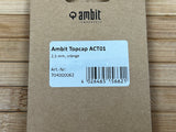 Ambit Realm Topcap 1 1/8" Alu CNC 2,5mm orange