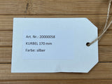Fraezen Kurbel 170mm silber