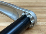 Fraezen Kurbel 160mm silber