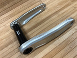 Fraezen Kurbel 165mm silber