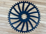 Fraezen Gravel Kettenblatt T-Type 8-Loch 48T schwarz