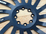 Fraezen Gravel Kettenblatt T-Type 8-Loch 44T schwarz