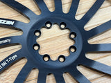 Fraezen Gravel Kettenblatt T-Type 8-Loch 42T schwarz