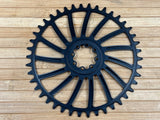 Fraezen Gravel Kettenblatt T-Type 8-Loch 42T schwarz