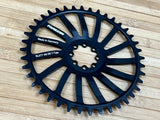 Fraezen Gravel Kettenblatt T-Type 8-Loch 40T schwarz