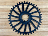 Fraezen Gravel Kettenblatt T-Type 8-Loch 40T schwarz
