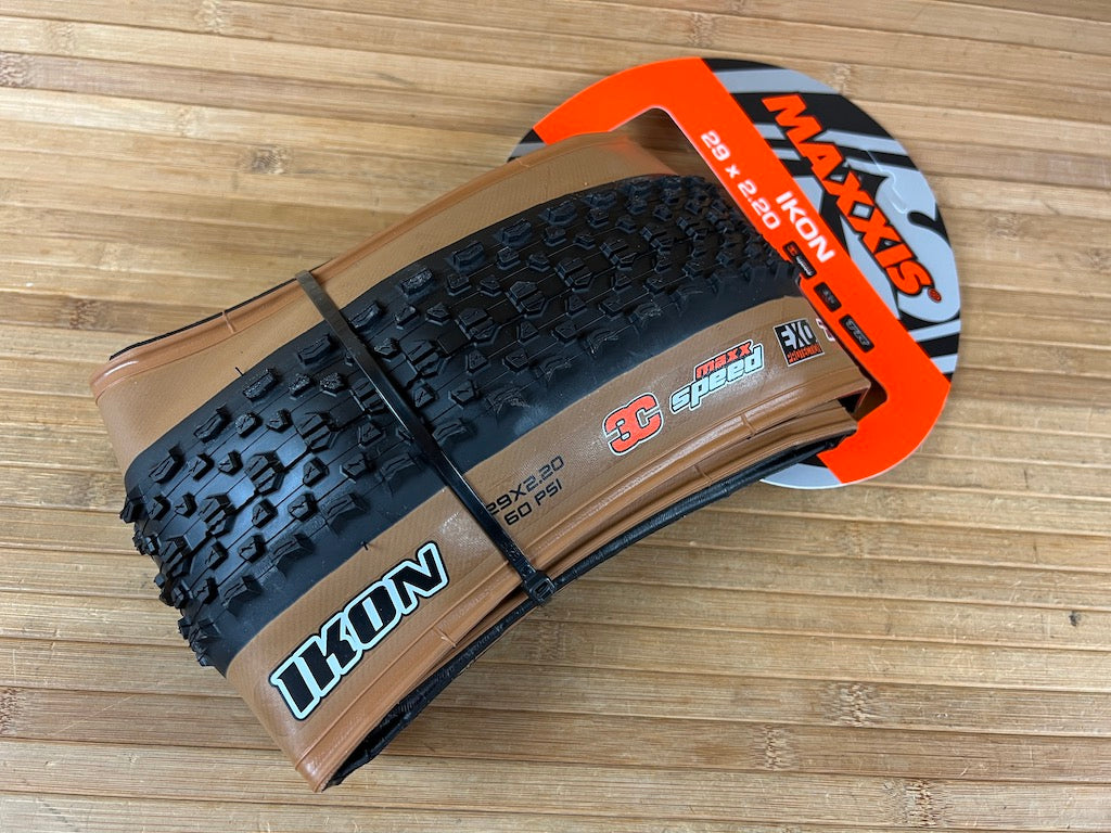 Maxxis Ikon MTB Reifen – Unisex, Schwarz, Größe 26x2.20, Mit Starkem Profil Für Losen Untergrund