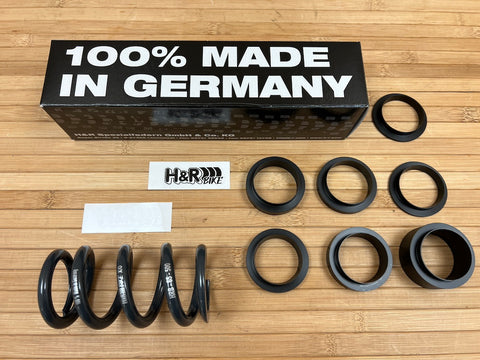 H&R Bike Performance Spring / Feder 65mm 500LBS inkl. Spacer Set