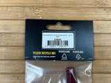 Burgtec Specialized 174,5mm Rear Axle / Achse rot