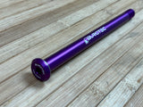 Burgtec Specialized 174,5mm Rear Axle / Achse lila