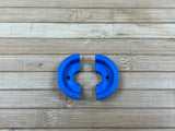 FOX Travel Spacer FX2 .375 .25in blau