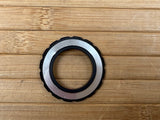Chris King Centerlock Lockring punch schwarz pink