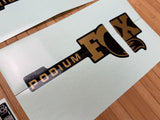 Fox Decal Kit Podium 2026 F-S Kashima