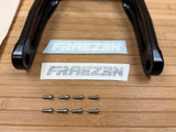 Fraezen Kurbel 170mm schwarz
