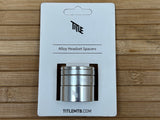 Title Spacer Set 1 1/8" Alu chrom