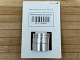 Title Spacer Set 1 1/8" Alu chrom