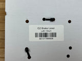 Title G2 Bremshebel links short / kurz schwarz