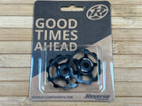 Reverse Components Colab Alu Pulley Set / Schaltröllchen schwarz