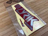 Rock Shox Lyrik Ultimate Decal Kit  27 / 29 rot