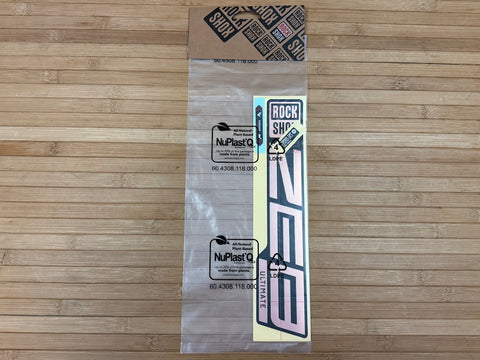 Rock Shox ZEB Ultimate Decal Kit  27 / 29 matte copper