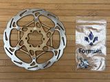 Formula Bremsscheibe / Disc 160mm 2-teilig bronze