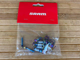 SRAM Bremssattel Hardware Upgrade Kit Rainbow für 2 Bremssättel G2 ULT/RSC