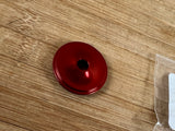 Chris King NoThreadSet Ahead Kappe 1 1/8" red / rot
