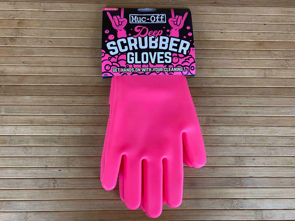 muc-off handschuhe reinigung Muc Off Deep Scrubber Gloves Gr. M Waschhandschuhe – RTF Bikeparts