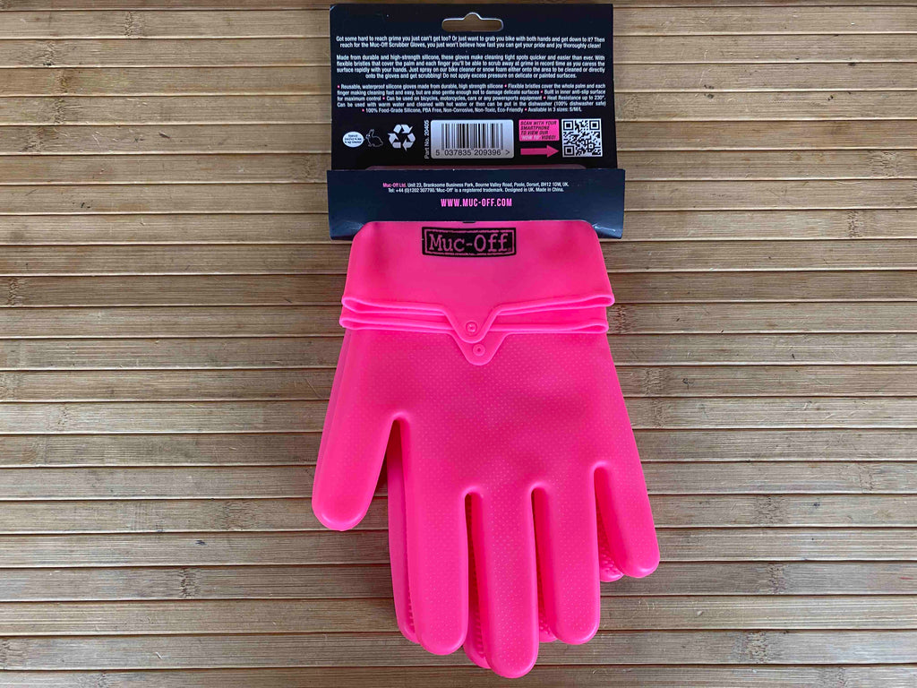 muc-off handschuhe reinigung Muc Off Deep Scrubber Gloves Gr. M Waschhandschuhe – RTF Bikeparts