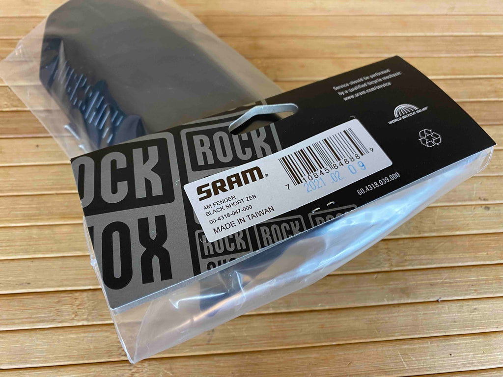 rockshox schutzblech zeb fender Rock Shox Zeb Mud Guard / Schutzblech / Fender schwarz – RTF Bikeparts