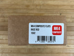 Burgtec MK4 Composite Flat Pedals / Pedale red