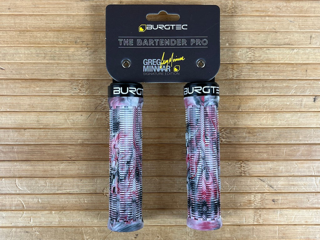 Burgtec The Bartender Pro Greg Minnaar Signature Impugnature Rosse - Foto 9