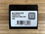 Burgtec MK3 Enduro Stem Vorbau Rhodium Silver 50mm / 35mm