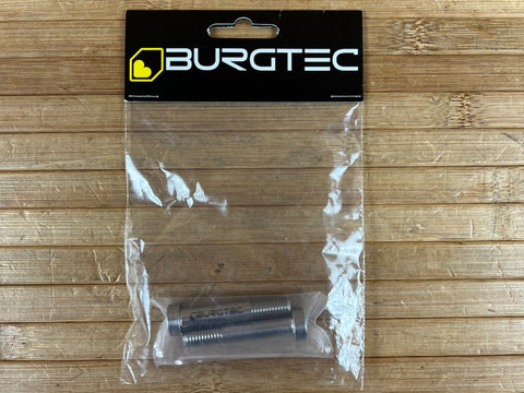 Axe Arrière Burgtec Pour Santa Cruz V10 – Dimensions 182 Mm X 12 Mm X 1 Mm – Aluminium 7075 – Conception Sans Levier, Clé Allen 6 Mm