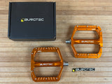 burgtec pedals orange Burgtec MK5 Penthouse Flat Pedals / Pedale orange Steel Axle – RTF Bikeparts