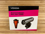 Voxom Fahrradbeleuchtung Set Lv11/Lh7