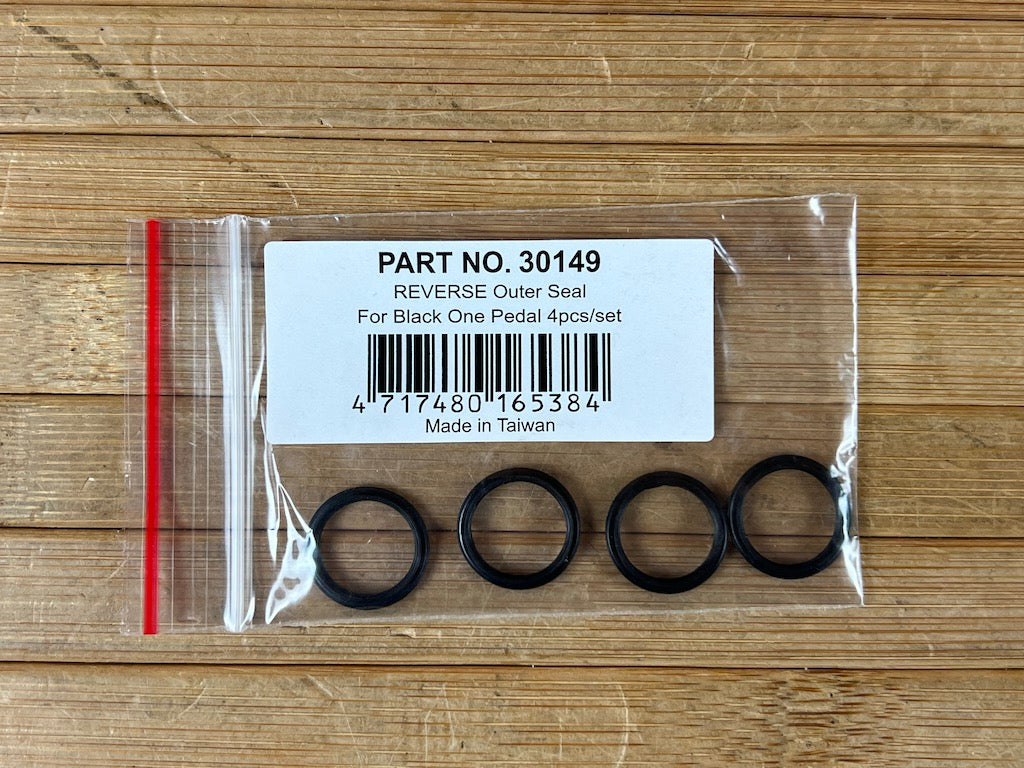 reverse pedal black one Reverse Components Dichtung außen Black One Pedal 4 Stk. – RTF Bikeparts