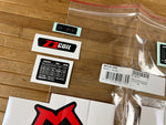 Marzocchi Z1 Air / Coil Decal Kit Dekorbogen Matte Black
