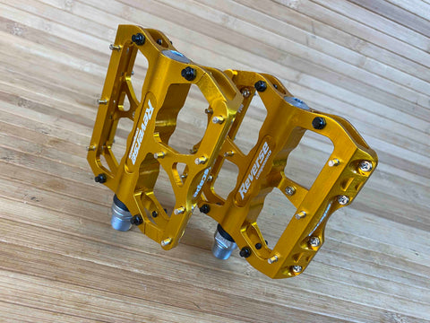 reverse pedale gold Reverse Components Escape Plattformpedale / Pedale gold – RTF Bikeparts