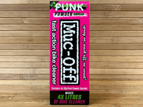 Muc Off Punk Powder (4 Pack) = 4 Liter Cleaner!