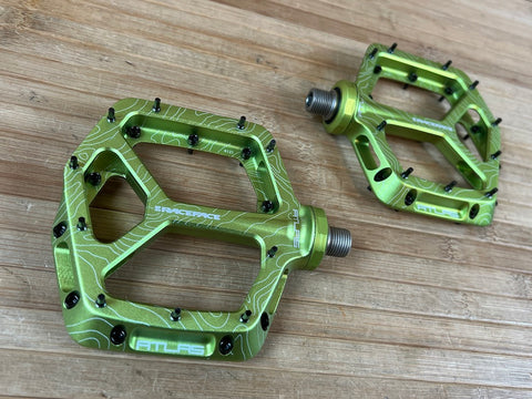 race face pedale grün Race Face Atlas Green / grün Plattformpedale / Pedale – RTF Bikeparts