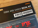 Fox Decal Kit ROT