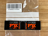 Fox Decal 2021 F-S FLOAT DPX2 Airsleeve Orange